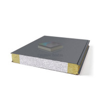 Гладкие сэндвич панели комбинированные (мин. вата и ППС), ширина 1200 мм, толщина 10 мм, RAL7024 Гладкие сэндвич панели комбинированные (мин. вата и ППС), ширина 1200 мм, толщина 10 мм, RAL7024