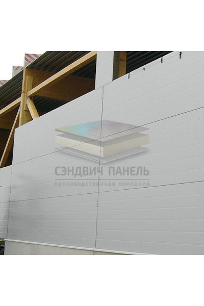 Гладкие сэндвич панели комбинированные (мин. вата и ППС), ширина 1000 мм, толщина 20 мм, RAL9006 Гладкие сэндвич панели комбинированные (мин. вата и ППС), ширина 1000 мм, толщина 20 мм, RAL9006