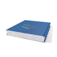 Гладкие сэндвич панели пенополистирол, ширина 1200 мм, толщина 10 мм, RAL5005