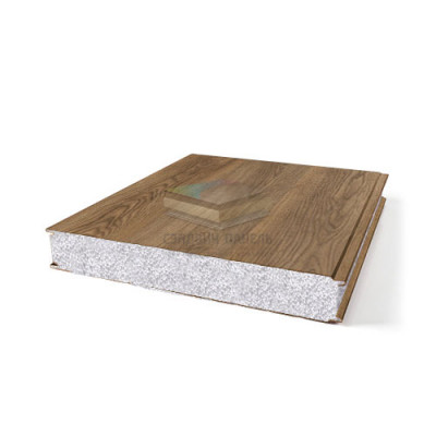 Гладкие сэндвич панели пенополистирол, ширина 1200 мм, толщина 40 мм, Дуб античный Гладкие сэндвич панели пенополистирол, ширина 1200 мм, толщина 40 мм, Дуб античный