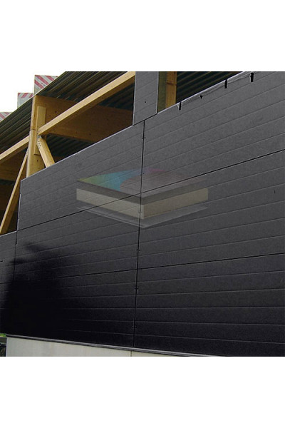 Гладкие сэндвич панели пенополистирол, ширина 1000 мм, толщина 10 мм, RAL9005