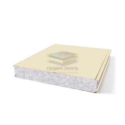 Гладкие сэндвич панели пенополистирол, ширина 1200 мм, толщина 30 мм, RAL1015 Гладкие сэндвич панели пенополистирол, ширина 1200 мм, толщина 30 мм, RAL1015