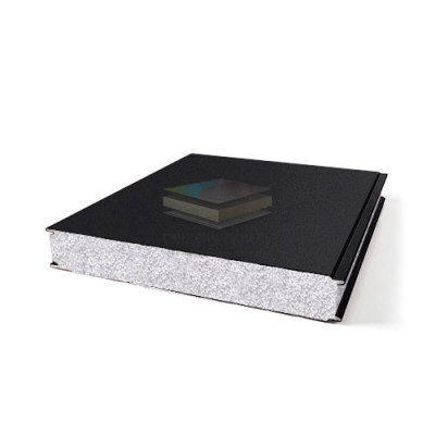 Гладкие сэндвич панели пенополистирол, ширина 1000 мм, толщина 10 мм, RAL9005 Гладкие сэндвич панели пенополистирол, ширина 1000 мм, толщина 10 мм, RAL9005