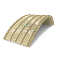 Арочные сэндвич панели комбинированные (Мин. вата и ППС), ширина 1000 мм, толщина 40 мм, RAL1014