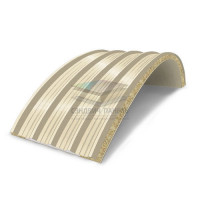 Арочные сэндвич панели комбинированные (Мин. вата и ППС), ширина 1000 мм, толщина 10 мм, RAL1015