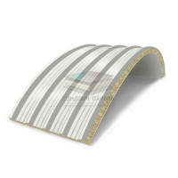 Арочные сэндвич-панели из минеральной ваты, ширина 1200 мм, толщина 20 мм, RAL9003