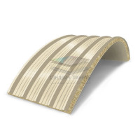 Арочные сэндвич-панели из минеральной ваты, ширина 1200 мм, толщина 30 мм, RAL1015