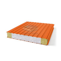 Стеновые сэндвич панели комбинированные (мин. вата и ППС), ширина 1000 мм, толщина 120 мм, RAL2004 Стеновые сэндвич панели комбинированные (мин. вата и ППС), ширина 1000 мм, толщина 120 мм, RAL2004