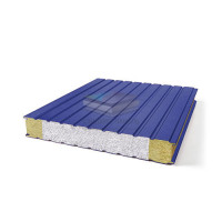 Стеновые сэндвич панели комбинированные (мин. вата и ППС), ширина 1000 мм, толщина 175 мм, RAL5002 Стеновые сэндвич панели комбинированные (мин. вата и ППС), ширина 1000 мм, толщина 175 мм, RAL5002