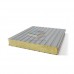 Стеновые сэндвич панели минеральная вата, ширина 1000 мм, толщина 150 мм, RAL7004