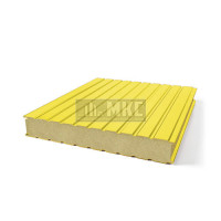 Сэндвич-панель для холодильных камер пенополиизоцианурат, ширина 1000 мм, толщина 50 мм, RAL1018