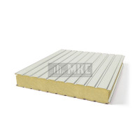 Сэндвич-панель для холодильных камер пенополиуретан, ширина 1200 мм, толщина 10 мм, RAL9002