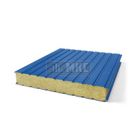 Сэндвич-панель для холодильных камер минеральная вата, ширина 1200 мм, толщина 100 мм, RAL5005 Сэндвич-панель для холодильных камер минеральная вата, ширина 1200 мм, толщина 100 мм, RAL5005