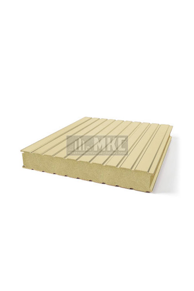 Сэндвич-панель для холодильных камер пенополиизоцианурат, ширина 1000 мм, толщина 20 мм, RAL1014