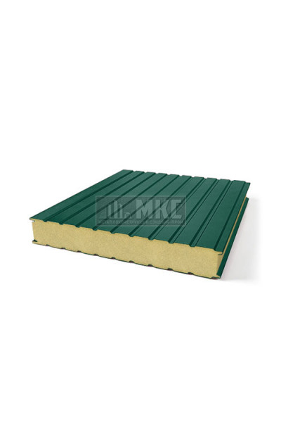 Сэндвич-панель для холодильных камер пенополиуретан, ширина 1200 мм, толщина 10 мм, RAL6005