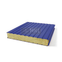 Сэндвич-панель для холодильных камер минеральная вата, ширина 1000 мм, толщина 120 мм, RAL5002 Сэндвич-панель для холодильных камер минеральная вата, ширина 1000 мм, толщина 120 мм, RAL5002