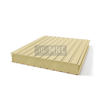 Сэндвич-панель для холодильных камер пенополиизоцианурат, ширина 1200 мм, толщина 20 мм, RAL1014