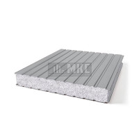 Стеновые сэндвич панели пенополистирол, ширина 1000 мм, толщина 20 мм, RAL7004 Стеновые сэндвич панели пенополистирол, ширина 1000 мм, толщина 20 мм, RAL7004