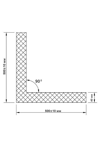 Угловые сэндвич-панели горизонтальные из пенополистирола, ширина 1200 мм, толщина 40 мм, RAL9006