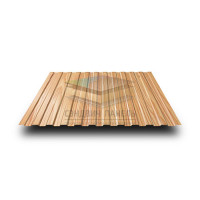 Профлист СС10-1160-0.45 Лиственница ECOSTEEL