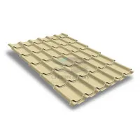 Металлочерепица Модерн 0,45 RAL1014 Полиэстер