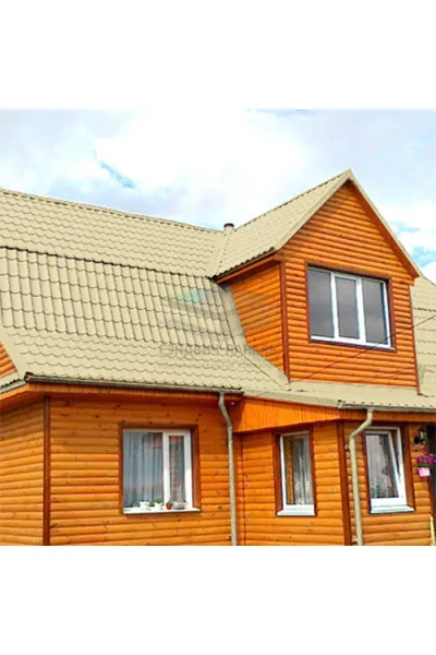 Металлочерепица Модерн 0,45 RAL1014 Полиэстер