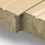 Двухслойные сэндвич-панели из минеральной ваты