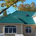 Металлочерепица Камея 0.45 RAL5021 Полиэстер