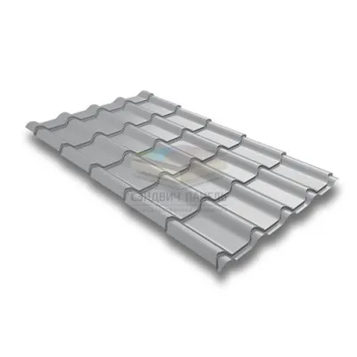 Металлочерепица Камея 0.5 RAL7004 Satin