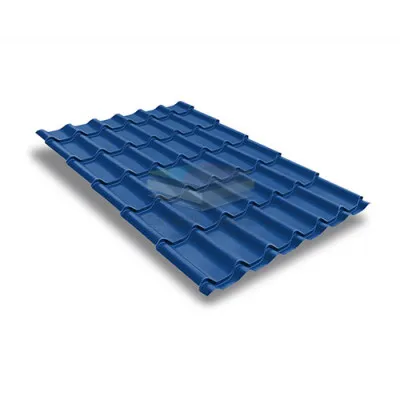 Металлочерепица Классик Плюс 0,5 RAL 5005 Satin