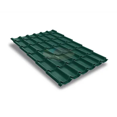 Металлочерепица классик 0,5 RAL6005 Atlas