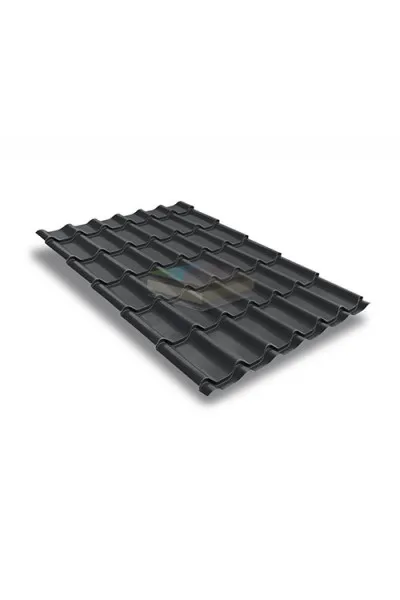 Металлочерепица классик 0,45 RAL9004 Полиэстер
