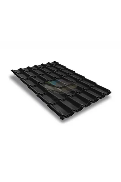 Металлочерепица классик 0,5 RAL9005 Quarzit lite
