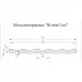 Металлочерепица модульная квинта Uno c 3D резом 0,5 RAL 7024 Atlas