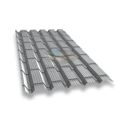 Металлочерепица Монкатта 0,5 RAL7004 Satin