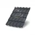 Металлочерепица Монтекристо-XL-0,5 RAL7024 Colorcoat Prisma