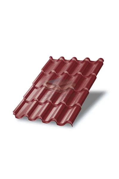 Металлочерепица Монтерроса-XL-0,5 RAL3011 PURMAN