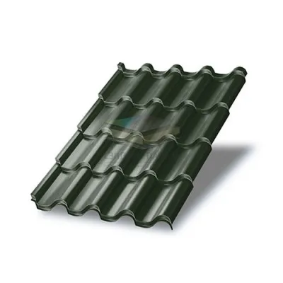 Металлочерепица Монтерроса-XL-0,5 RAL6007 Viking E