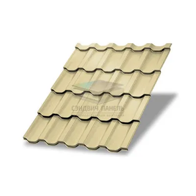 Металлочерепица Трамонтана-S-0,5 RAL1014 Norman