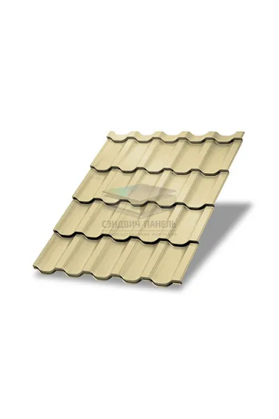 Металлочерепица Трамонтана-S-0,5 RAL1014 Norman