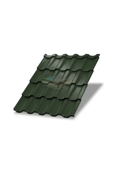 Металлочерепица Трамонтана-ML-0,5 RAL6007 Viking E