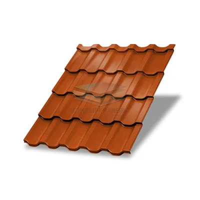 Металлочерепица Трамонтана-S-0,5 CopperCopper AGNETA