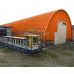 Профнастил H112ПГ-0.65, для бескаркасных ангаров, Полиэстер RAL 2004