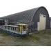 Профнастил H112ПГ-0.85, для бескаркасных ангаров, Полиэстер RAL 7024