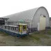 Профнастил H112ПГ-0.8, для бескаркасных ангаров, Полиэстер RAL 9006