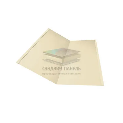 Планка ендовы нижняя 298х298х2000-0.5 Ral 1015 Norman