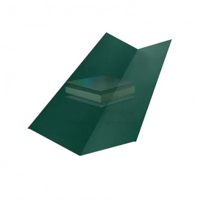 Планка ендовы верхняя простая 145х145х2000-0.45 Ral 6005 Полиэстер