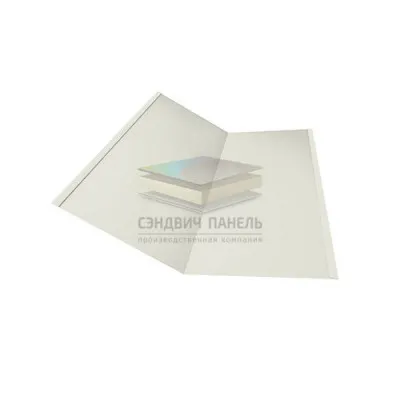 Планка ендовы нижняя 298х298х2000-0.5 Ral 9010 ПРМ