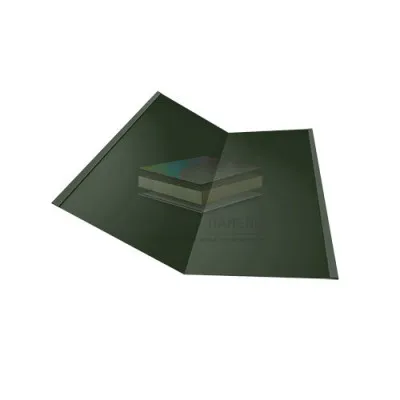 Планка ендовы нижняя 298х298х2000-0.5 Ral 6007 Viking E