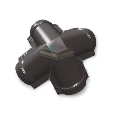 Четверник конька полукруглого 0,5 RR32 Satin Matt TX с пленкой